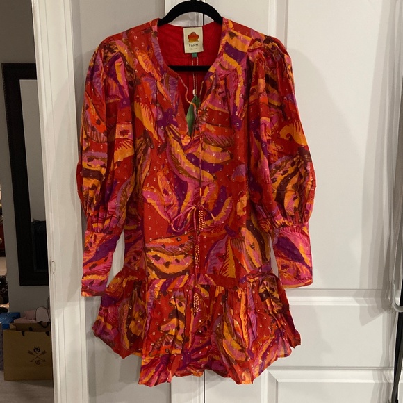 Farm Rio Banana Juice Collared Mini - Picture 3 of 3